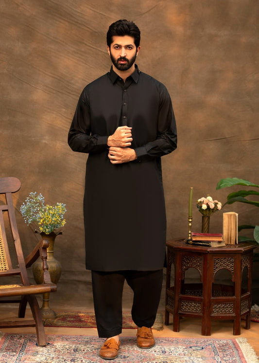 Luxurious Black - Pure Cotton