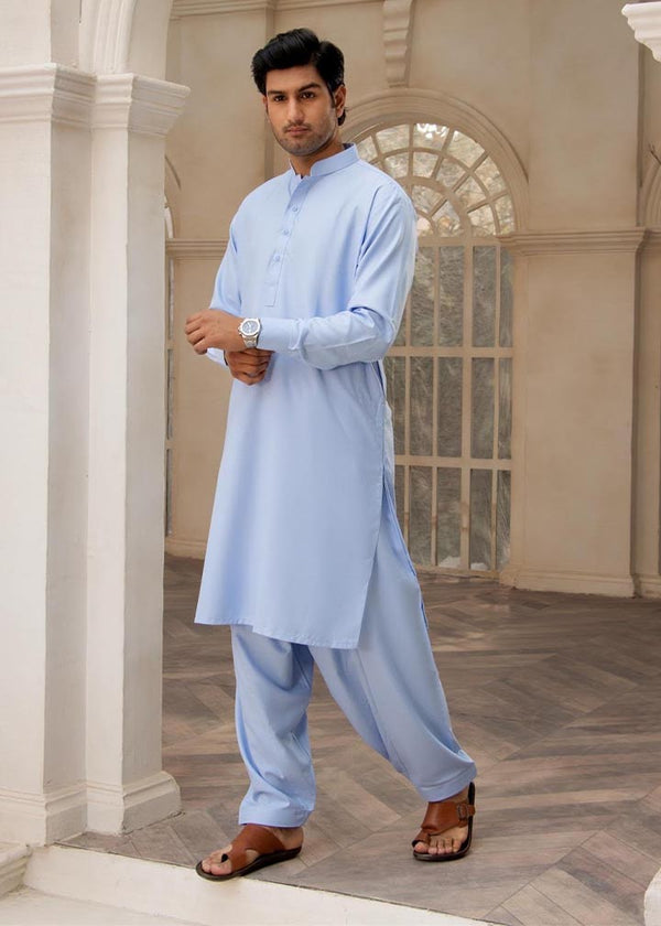 Trendy Sky Blue - Soft Cotton