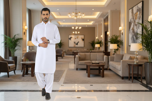 Elegant White 100% - Pure Cotton