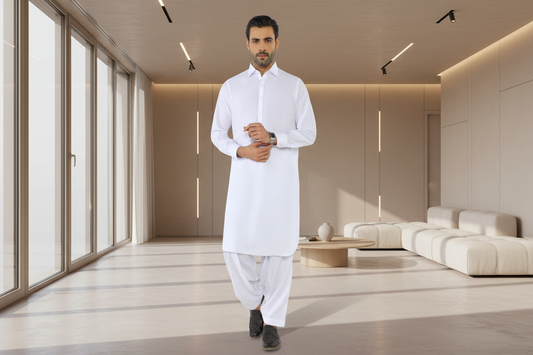 Elegant White 100% - Pure Cotton