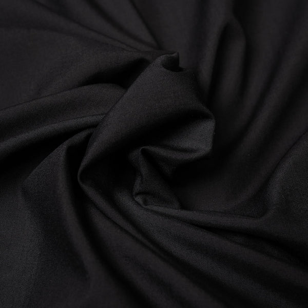 Luxurious Black - Pure Cotton