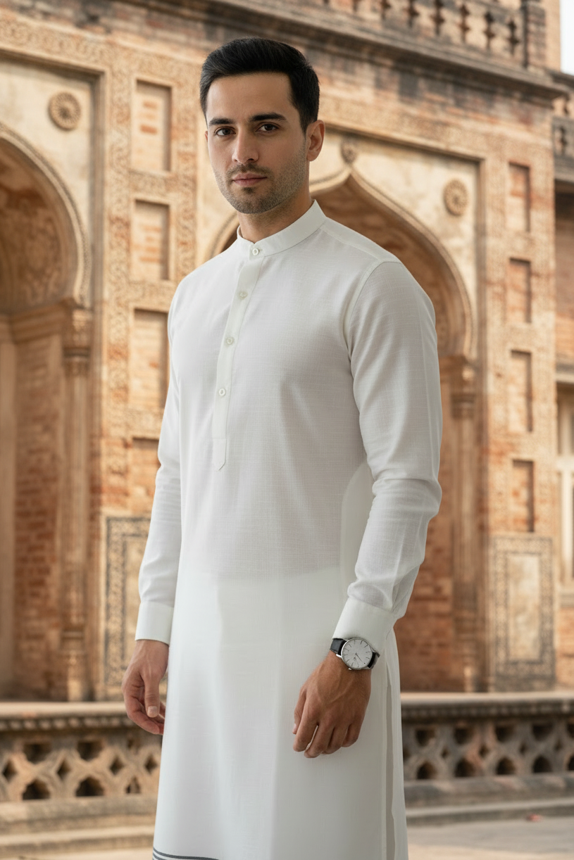 Natural Off White - Soft Cotton